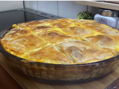 Sirotinjska pita od DVA jajeta: Sve potrebne sastojke već imate KUĆI, a ukus je BOŽANSTVEN (VIDEO)