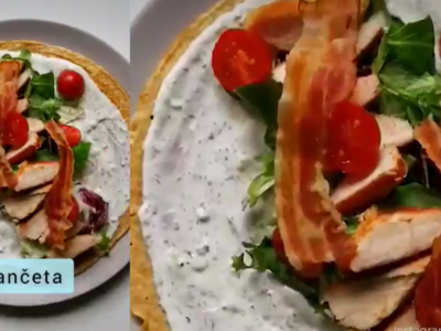 Po RECEPTU NUTRICIONISTE: Cezar salata u novom ruhu, napunite tortilju i uživajte! (VIDEO)