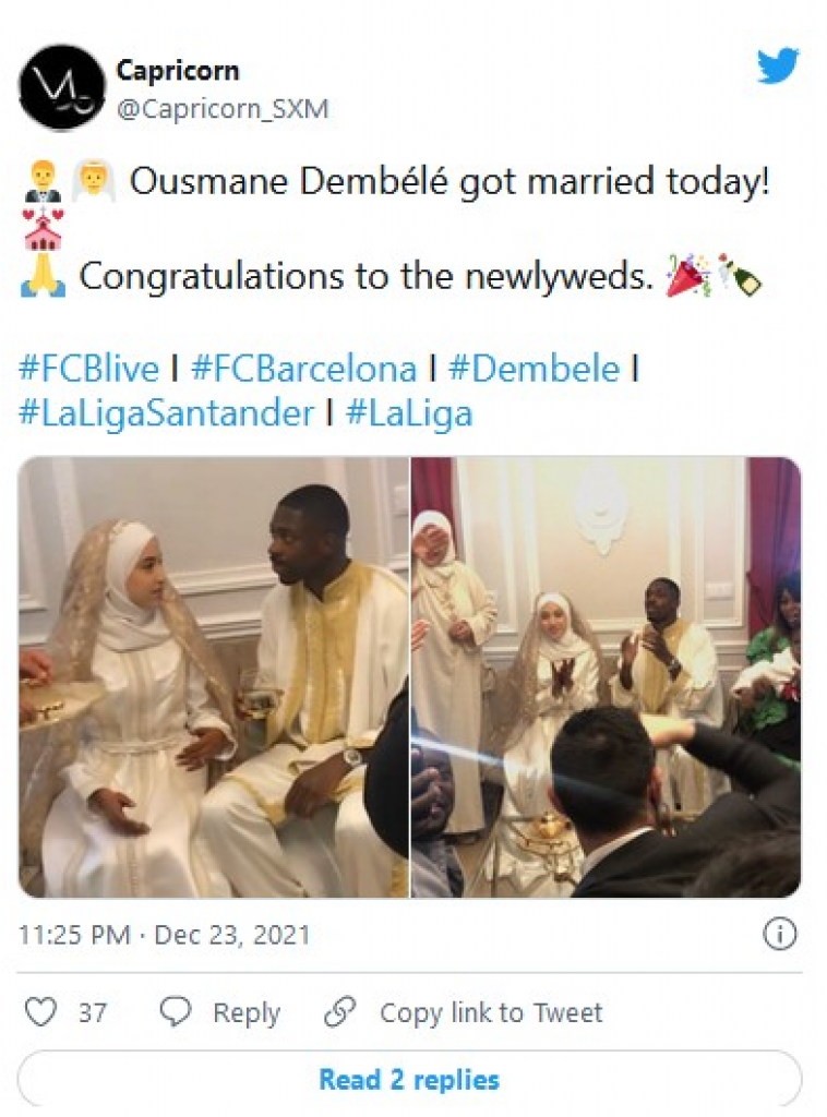 Igrač Barselone se oženio po islamskim pravilima: Pažnju privukao njihov tradicionalni običaj koji je vrlo neobičan