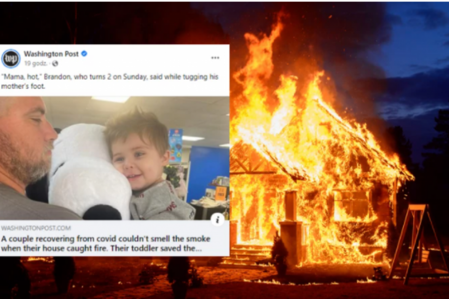 "Mama, vruće": Porodica iz Teksasa izgubila je svu svoju imovinu u požaru, preživeli su jer ih je spasio DVOGODIŠNJI heroj