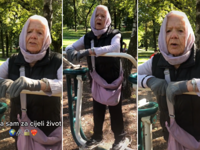 Na pitanje "da li se seća svoje prve ljubavi", baka (95) je odgovorom oduševila Srbiju