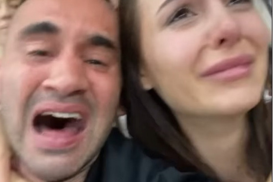 Sva u suzama i jeca: Anastasija prvi put u javnosti nakon gubitka bebe, video objavio Gudeljev vozač koji je plakao sa njom