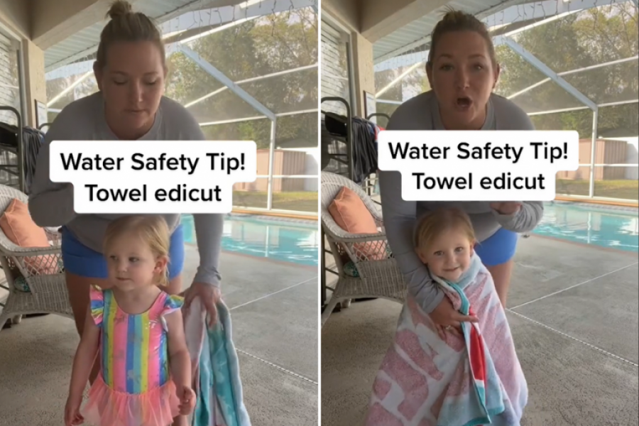 Instruktorka plivanja upozorila roditelje: Nikada nemojte uvijati dete u peškir na ovaj način, može biti smrtonosno