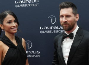 Antonela Rokuco i Lionel Mesi