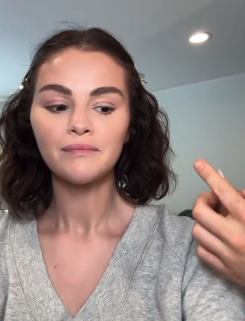 Printscreen/TikTok/selenagomez