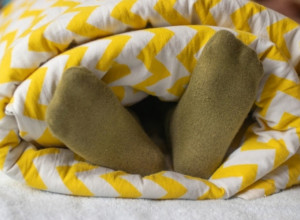 spavanje u čarapama