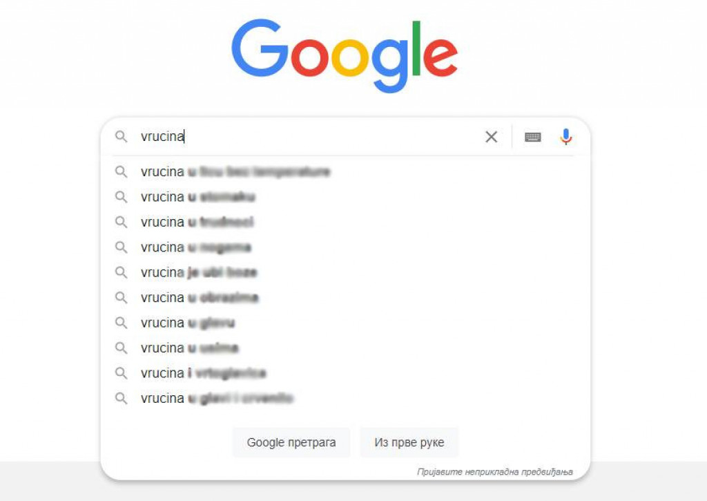 Ljudi u SRBIJI su odlepili od VRUĆINE: Nećete moći da verujete šta traže na Guglu!