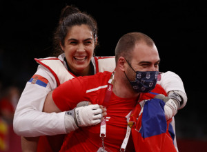 Osvanuo mural u čast zlatne olimpijke Milice Mandić: Na ovaj način komšije su htele da joj pokažu zahvalnost