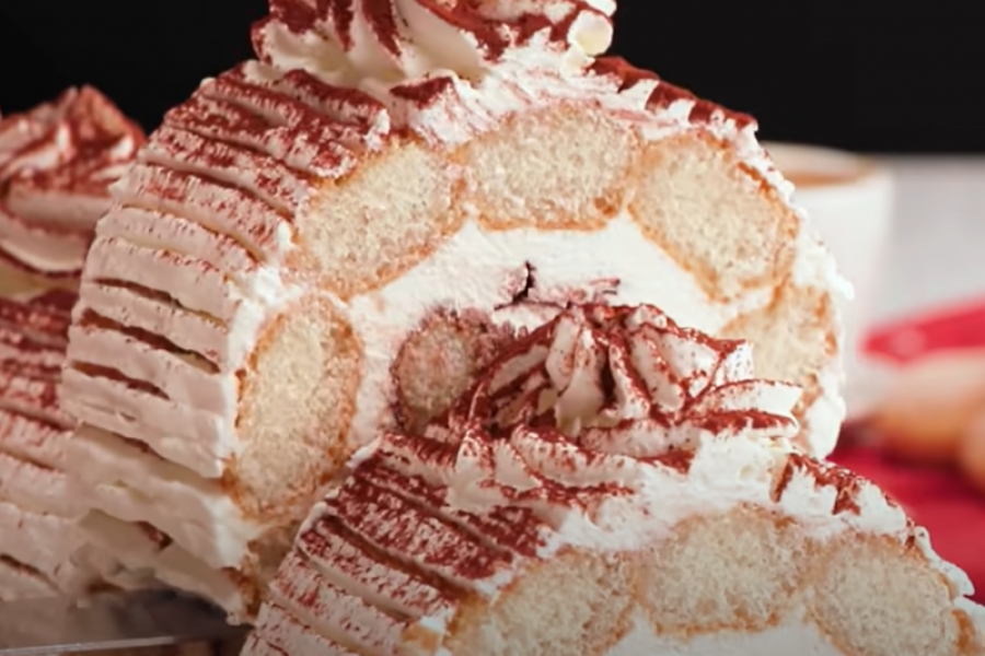 Tiramisu rolat sa piškotama i kremastim filom od sira za svaku priliku