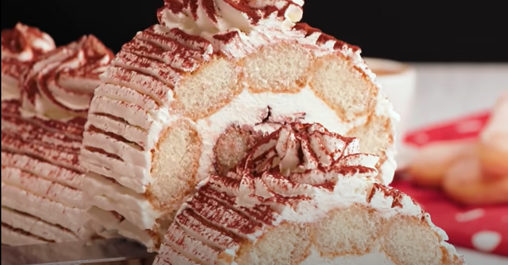 Tiramisu rolat sa piškotama i kremastim filom od sira za svaku priliku