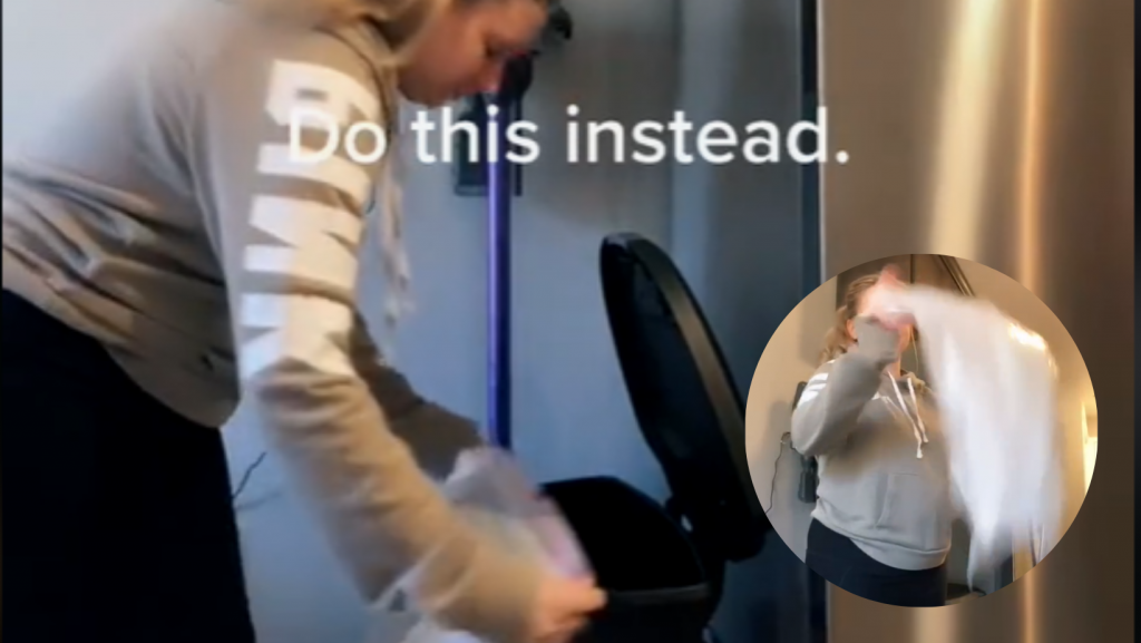 Ceo život ste pogrešno stavljali kese za smeće u kantu, evo u čemu je fora