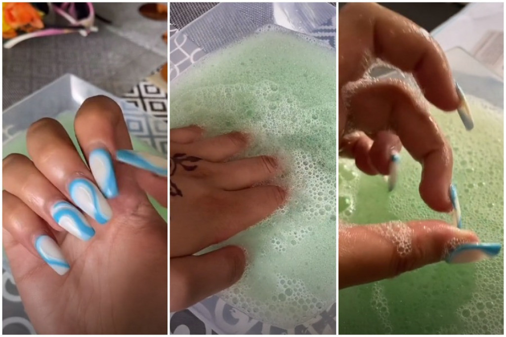 Skinula je VEŠTAČKE NOKTE za par MINUTA: Zbog ove devojke i njenog RECEPTA žene širom SVETA trljaju oči u NEVERICI