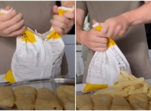 Kada je FILIP okačio video o FORICI sa zamrznutim pomfritom korisnici društvenih mreža UHVATILI su se za GLAVU: "Kako to da nikada nisam pomislila na ovo"