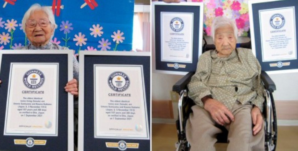 Rekord koji se jednostavno ne može oboriti: Bliznakinje iz Japana ušle u Ginisovu knjigu rekorda sa 107 godina