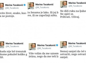 "Nađi nekoga s kim možeš da se izgubiš u vrtlogu ljubavi" Ovo su najlepši citati Marine Tucaković!