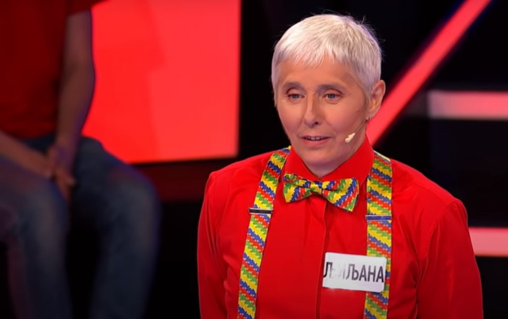 SRBIJA JOŠ JEDNOM APLAUDIRA LJILJANI Profesorka u penziji "oduvala" sve muškarce u studiju i OSVOJILA 500.000!