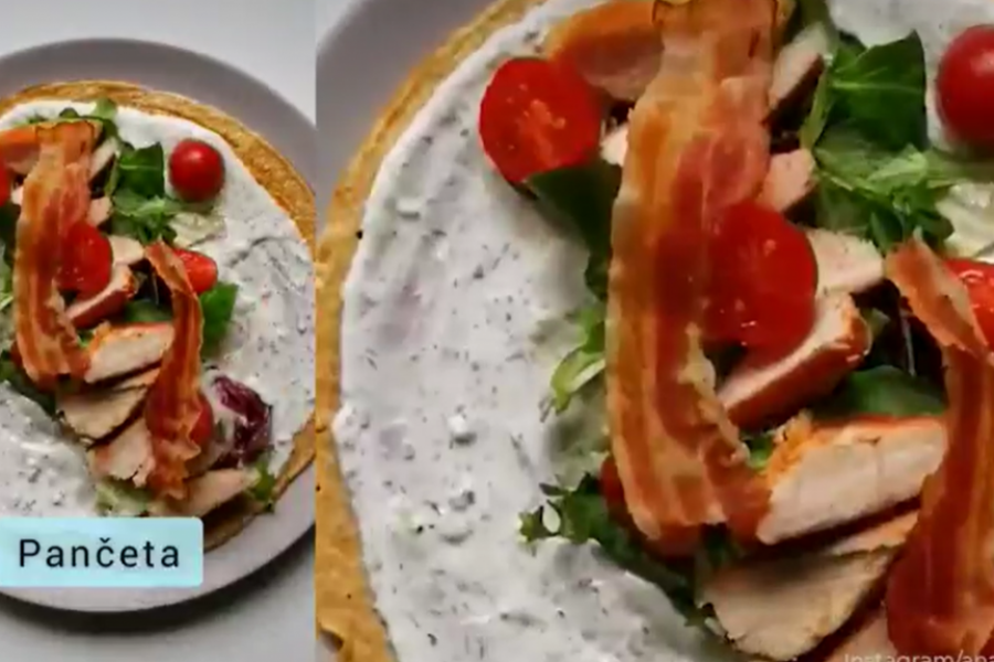 Po RECEPTU NUTRICIONISTE: Cezar salata u novom ruhu, napunite tortilju i uživajte! (VIDEO)