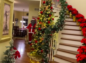 Raj za ljubitelje prazničnih dekoracija: Okitila je celu kuću OD PODA do PLAFONA, neku kažu da je KIČ, a mnogima staje dah