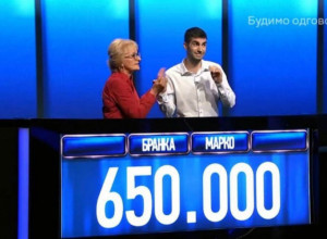 Osvojili su 650.000 dinara: Zbog ovog momka BRANKA je bila najsrećnija Beograđanka sinoć, ali bez nje ne bi uspeli!