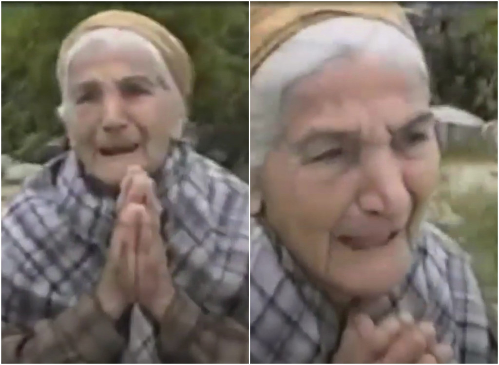 Baka Stana kroz suze BLAGOSILJA: Ova emotivna scena je obeležila LITIJE svetog Vasilija Ostroškog, svako ko je vidi ZAPLAČE