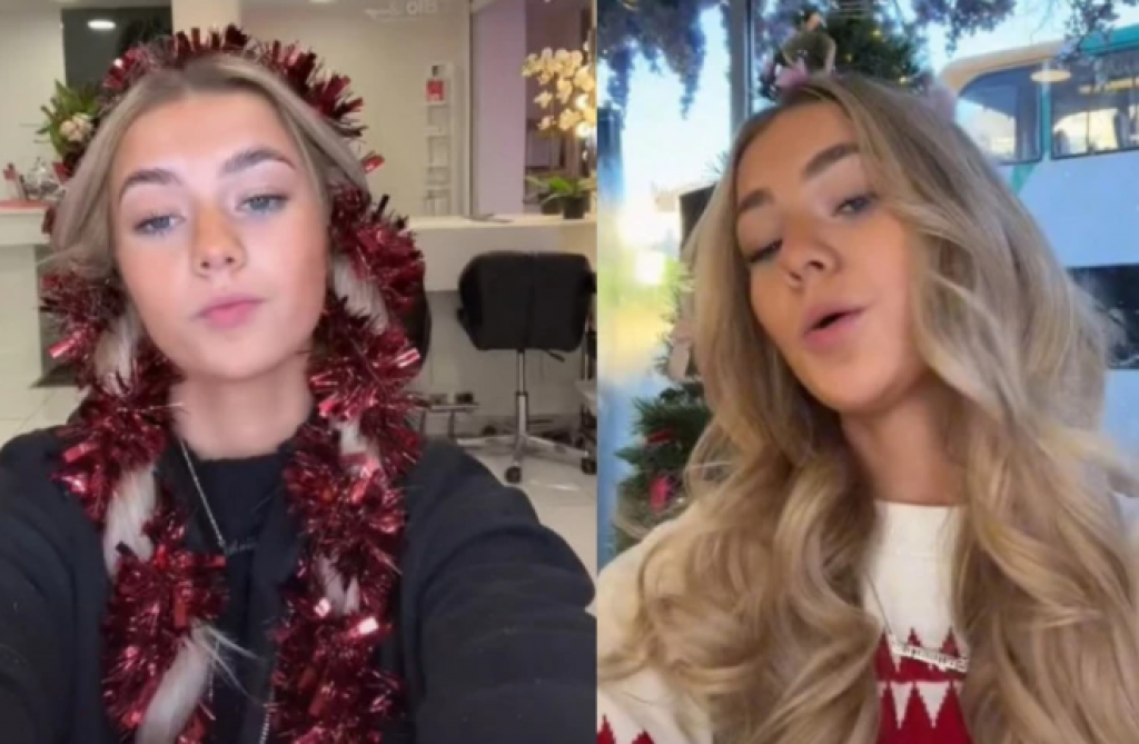 FRIZURA sa TIK TOKA koja je jednostavno FANTASTIČNA: Sve što vam treba jeste jedan UKRAS SA JELKE i eto SAVRŠENIH LOKNI! (VIDEO)