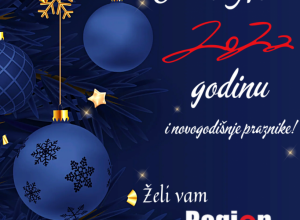 SREĆNA VAM NOVA 2022. GODINA Puno zdravlja i ljubavi svojim čitaocima želi region.alo!