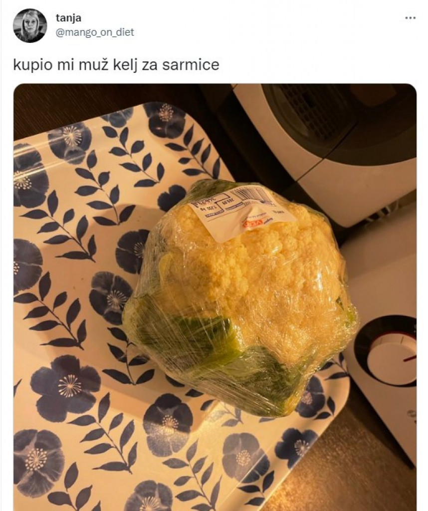 Ovo se desi kada MUŠKARAC ode u NABAVKU: Umesto KELJA za sarmice Tanja je ostala šokirana kada je videla šta je SUPRUG kupio!