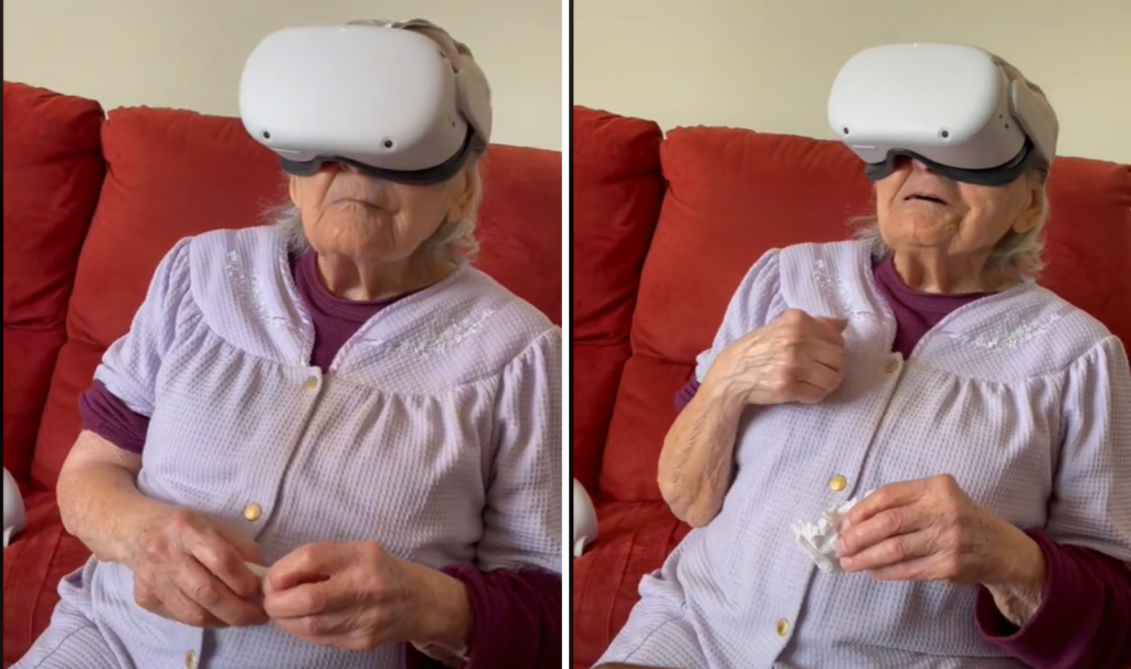 Njena reakcija je ODUŠEVILA svet: Unuka pokazala virtualnu stvarnost STOGODIŠNJOJ baki i "odvela" je grad u kojem je ODRASLA
