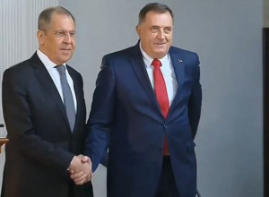 SANKT PETERSBURG: Dodik se sastao sa Lavrovom