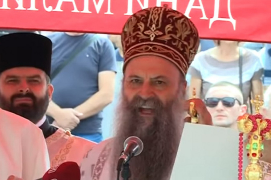 PATRIJARH PORFIRIJE SLUŽIO LITURGIJU U JASENOVCU: Pijetet prema žrtvama svih naroda