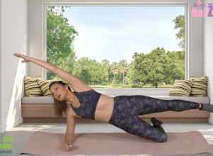 Skinite SALO sa stomaka i STABILIZUJTE zglobove: Instruktorka Mira Jemović pokazala VEŽBU za jačanje mišića TRUPA - i stomaka i leđa