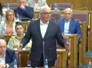 DF NEĆE GLASATI ZA REZOLUCIJU PROTIV RUSIJE: Mandić poručio Draginji da može da lupa štrikove ZA i PROTIV koliko hoće