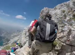 GORSKA SLUŽBA U AKCIJI: U toku spašavanje povređene Franciskinje sa Durmitora