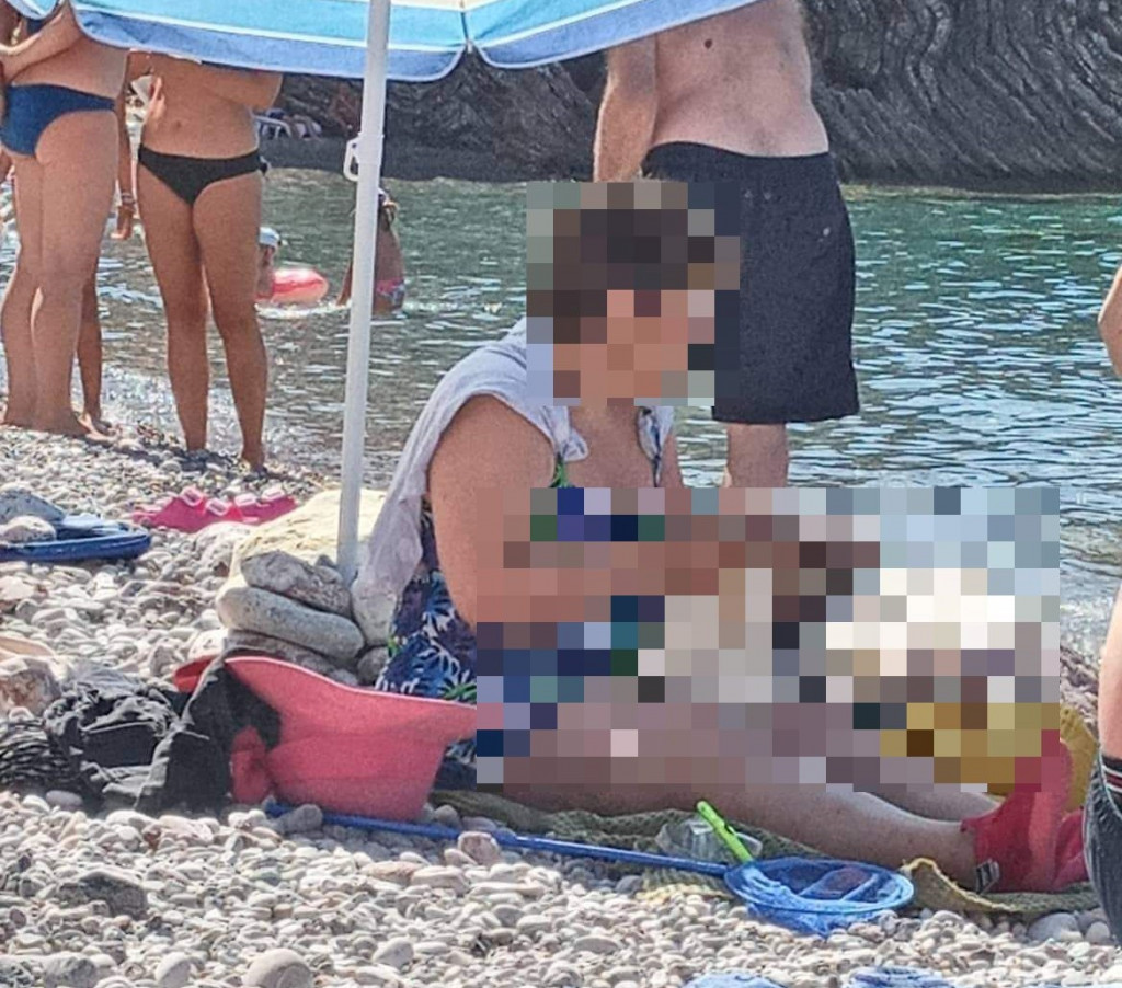 Rešila da na PLAŽI spremi "ZIMNICU": Prizor gospođe će mnoge ODUŠEVITI jer se baš RETKO viđa