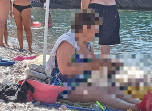 Rešila da na PLAŽI spremi "ZIMNICU": Prizor gospođe će mnoge ODUŠEVITI jer se baš RETKO viđa