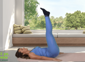 Ispravlja KIFOZU i skoliozu: Instruktorka Mirjana Jemović pokazala VEŽBU za JAČANJE leđa i stomaka