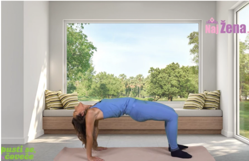 Savršena vežba za OPUŠTANJE: Fitnes instruktorka Mirjana pokazala je vežbu PROTIV UMORA, ali i ISTEZANJA donjeg dela LEĐA