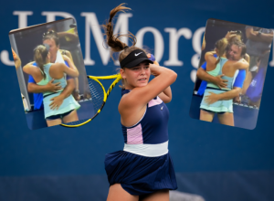 Scena od koje se SVET ZGROZIO: Skandal na US Openu, poznatu TENISERKU otac uhvatio za ZADNJICU pa je poljubio u usta (VIDEO)