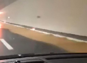 BRUKA I SRAMOTA! Platili deonicu MILIJARDU EVRA a sa prvom kišom kroz tunel teče POTOK (VIDEO)