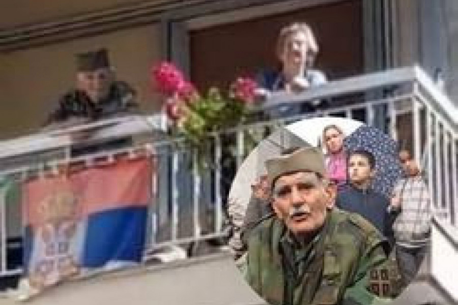 (VIDEO) ORILO SE "TAMO DALEKO": Srbi napravili iznenađenje za DEDA ĐORĐA U SOLUNU
