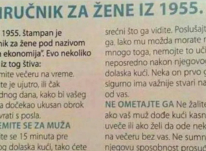 Budi moja ŽIVA LUTKA: Priručnik za ŽENE kako da UDOVOLJE MUŽU podigao OGROMNU PRAŠINU, a jedna rečenica ja napravila POTPUNI HAOS