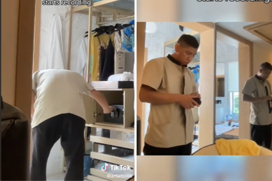Turista je ostavio upaljenu KAMERU u svojoj sobi: Ono što je video na snimku ga je potpuno šokiralo (VIDEO)