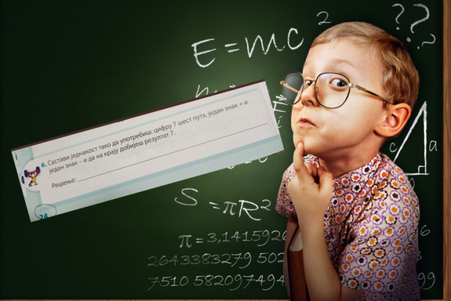 Domaći koji je NAMUČIO roditelje: Ovaj zadatak iz MATEMATIKE za drugi razred većina odraslih ne zna da REŠI!