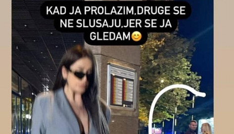 "Kad ja PROLAZIM, samo mene GLEDAJU": Influenserka Sara Bero pokazala šta znači SAMOPOUZDANJE