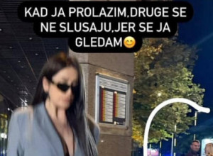 "Kad ja PROLAZIM, samo mene GLEDAJU": Influenserka Sara Bero pokazala šta znači SAMOPOUZDANJE