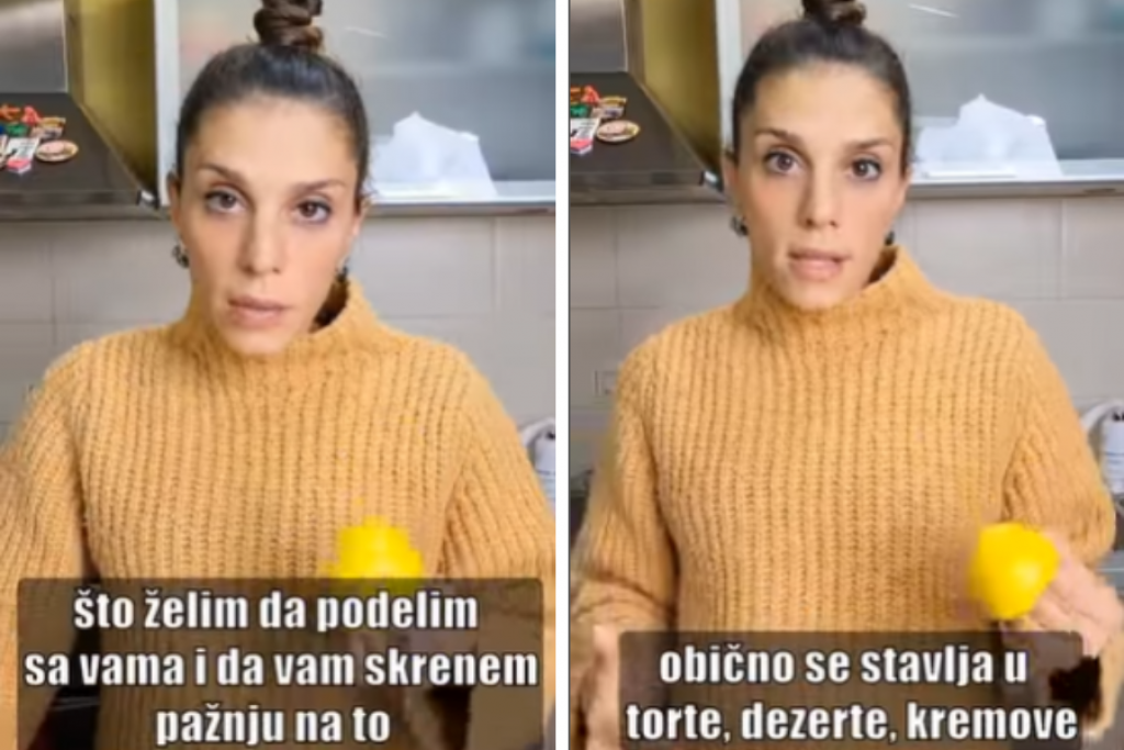 Da li ste ikad čitali deklaraciju citrusa? Nastasja otkrila da li KORA LIMUNA sme da se jede ili stavlja u neki napitak!