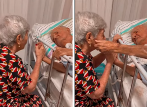 I nakon 70 godina BRAKA oni su ZALJUBLJENI: Pogledajte kako baka svog voljenog vraća u ŽIVOT, a reči koje mu izgovara KIDAJU DUŠU (VIDEO)