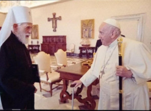 RASPOP MIRAŠ DEDEIĆ S PAPOM FRANJOM: Imali jako "VAŽNE" razgovore