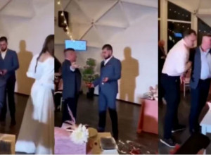 Momenat kada je GOST upropastio VENČANJE: Sve je išlo po planu a onda je NASRNUO na mladoženju i MLADU!