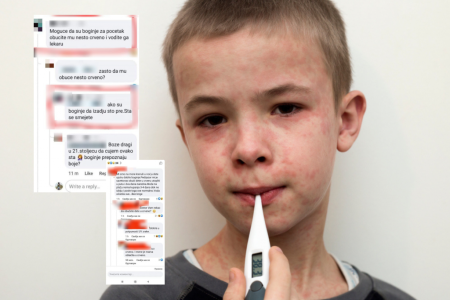 "Obuci mu nešto CRVENO, da BOGINJE izađu što pre": Ako slušate "doktore" sa mamećih Vajber grupa, dobro su vam deca i ŽIVA